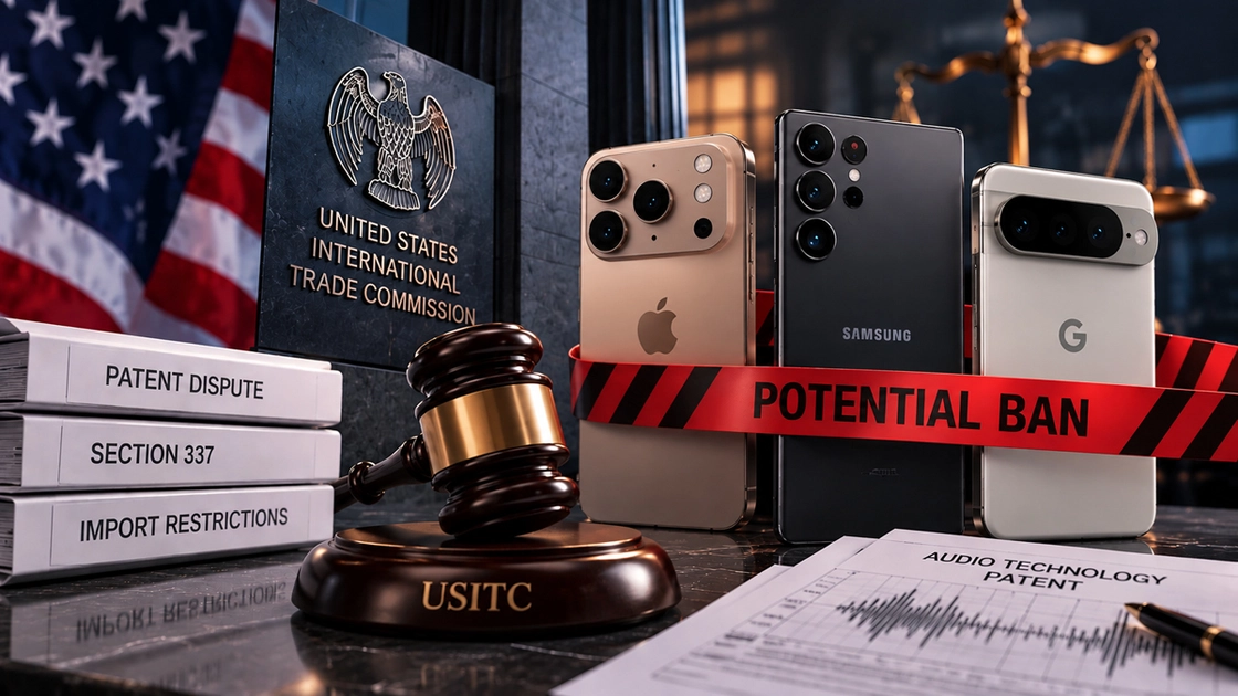 Apple, Samsung y Google, amenazados con una prohibición de importación en EE.UU. por patentes de audio espacial