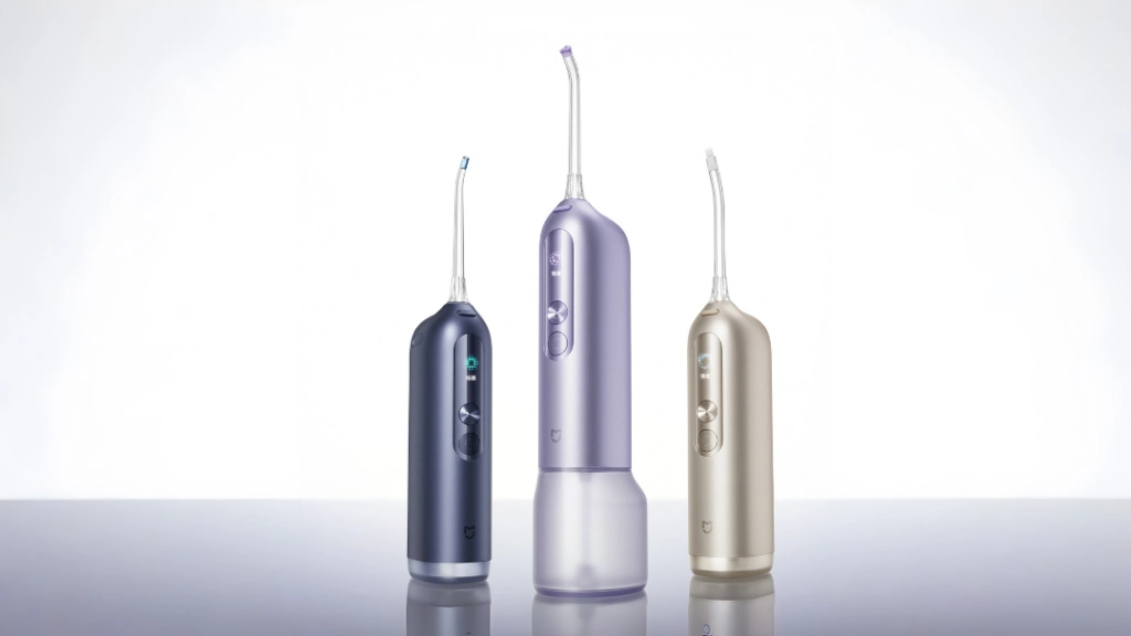 El Mijia Smart Water Flosser Pro cuenta con pantalla a color y sistema de doble chorro. Fuente: Xiaomi