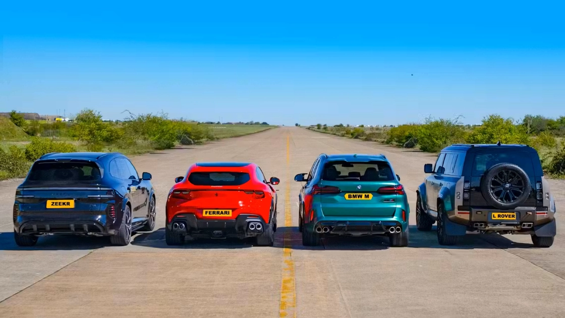 El Zeekr 8X chino de 1.381 CV vence a Ferrari en aceleración y cuesta seis veces menos