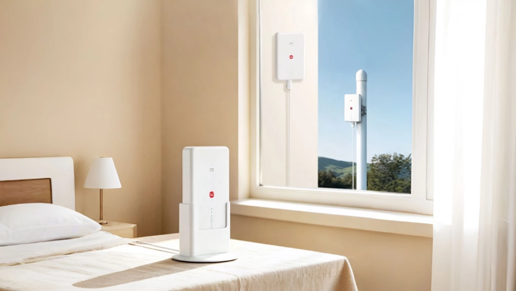 Aspecto exterior del router ZTE G5 Max. Ilustración: ZTE