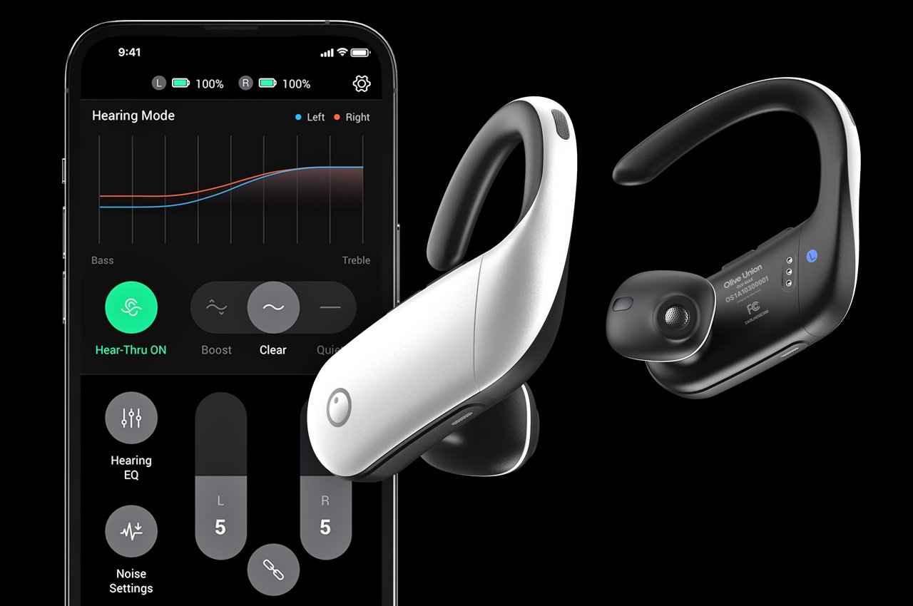 Olive Max es como los AirPods Pro para personas con discapacidad auditiva, con un diseño verdaderamente inalámbrico y una escucha mejorada
