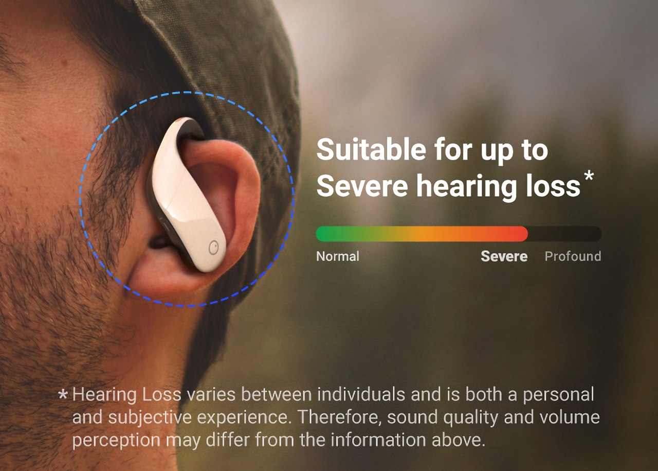 Olive Max es como los AirPods Pro para personas con discapacidad auditiva, con un diseño verdaderamente inalámbrico y una escucha mejorada-5