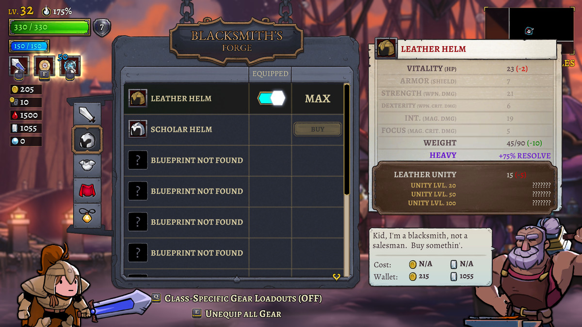 Resolver en Rogue Legacy 2, explicado Resolver en Rogue Legacy 2, explicado