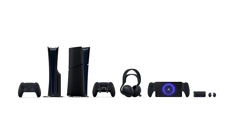 Accesorios para PlayStation 5 en negro Accesorios para PlayStation 5 en negro