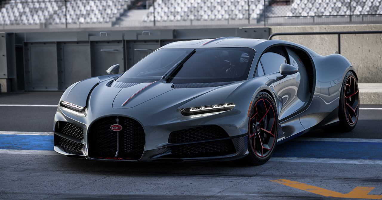 Aparición del Bugatti Tourbillon con el paquete Équipe Pur Sang Aparición del Bugatti Tourbillon con el paquete Équipe Pur Sang