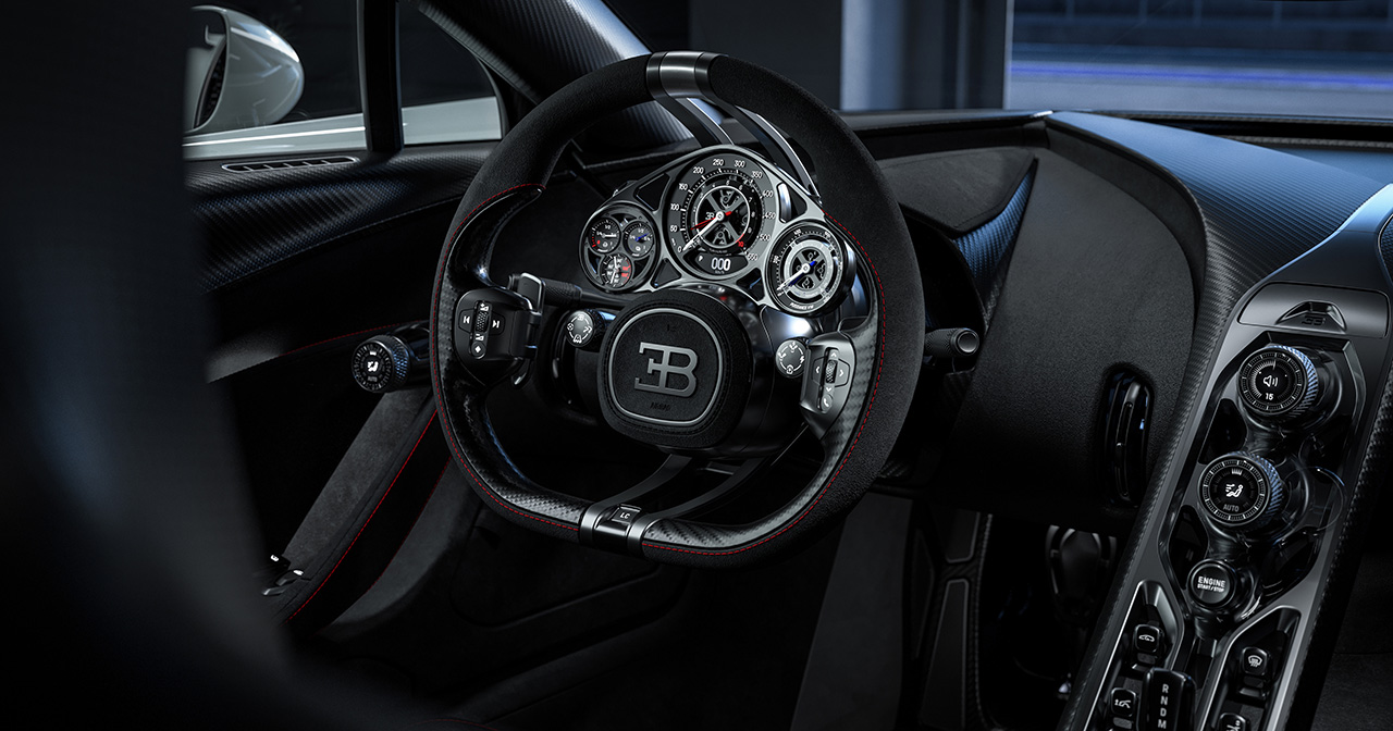 Trasera del Bugatti Tourbillon con nuevo diseño Trasera del Bugatti Tourbillon con nuevo diseño