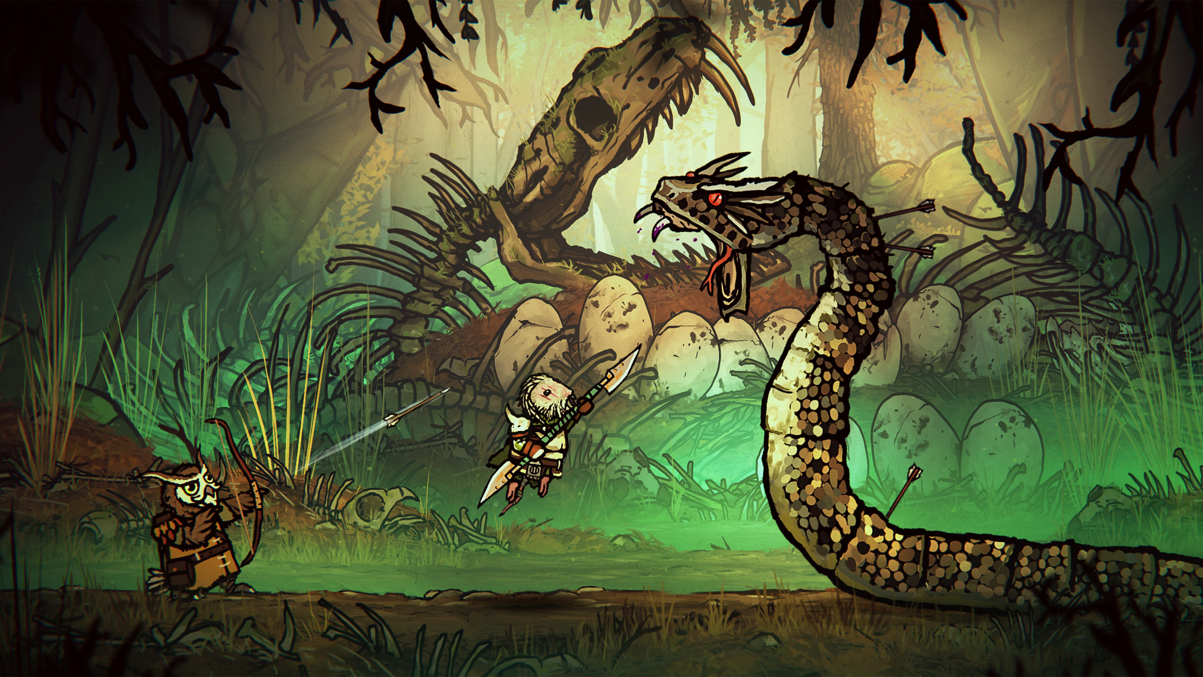 Snake en Tails of Iron 2