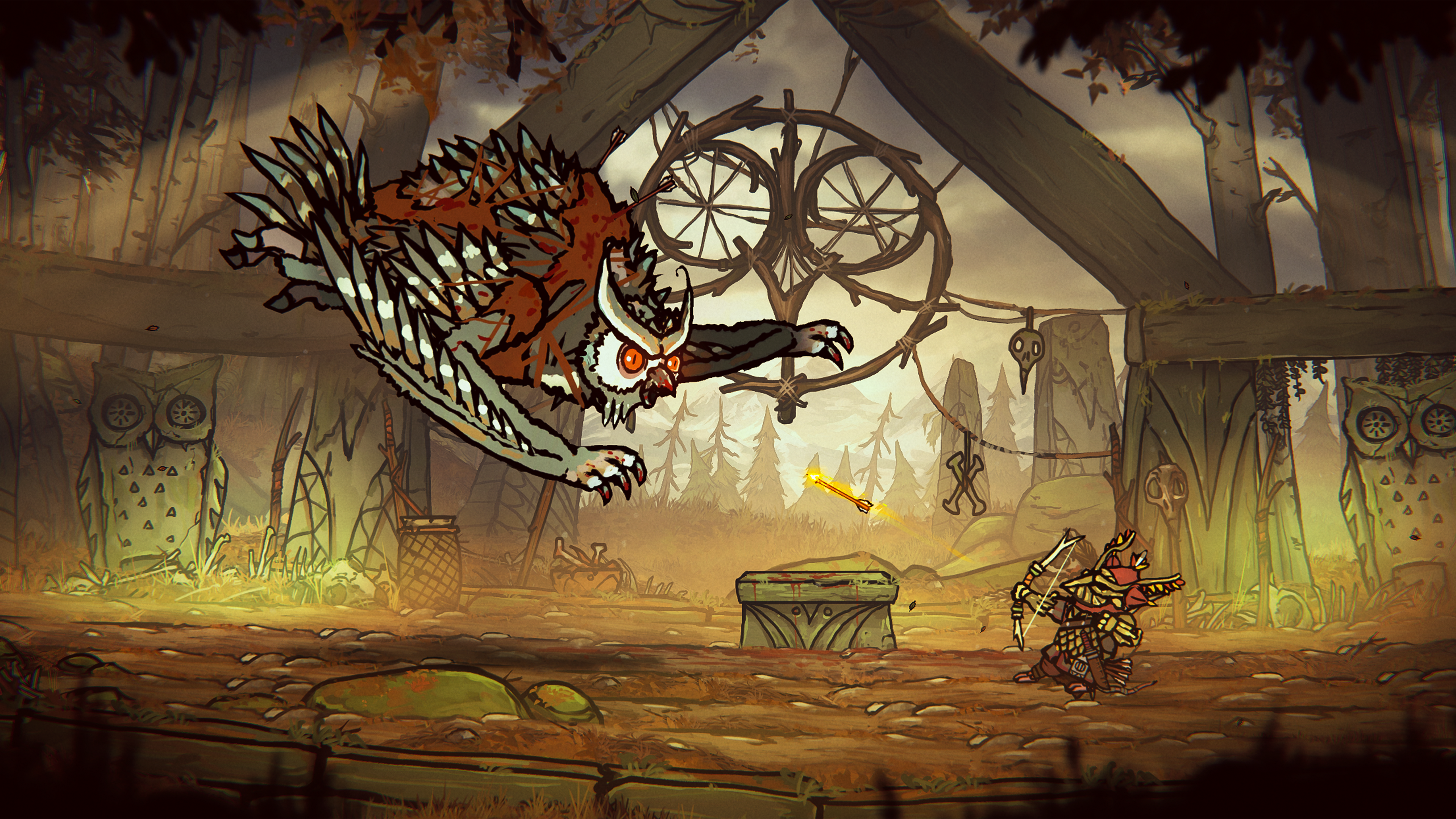 Dónde encontrar búhos en Tails of Iron 2