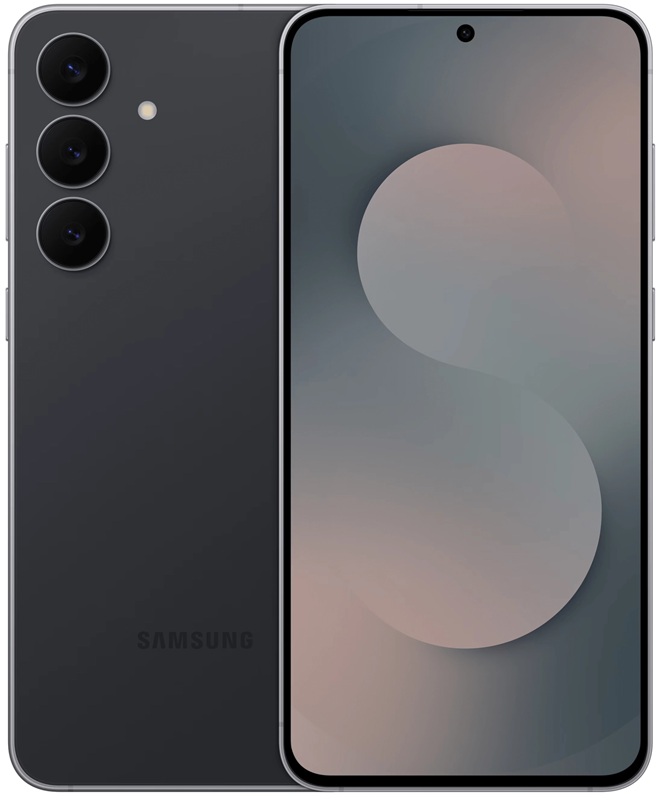 Render del Galaxy S25 FE desde el lado frontal