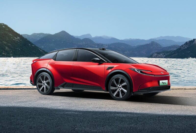 FAW-Toyota bZ5. Ilustración: FAW-Toyota