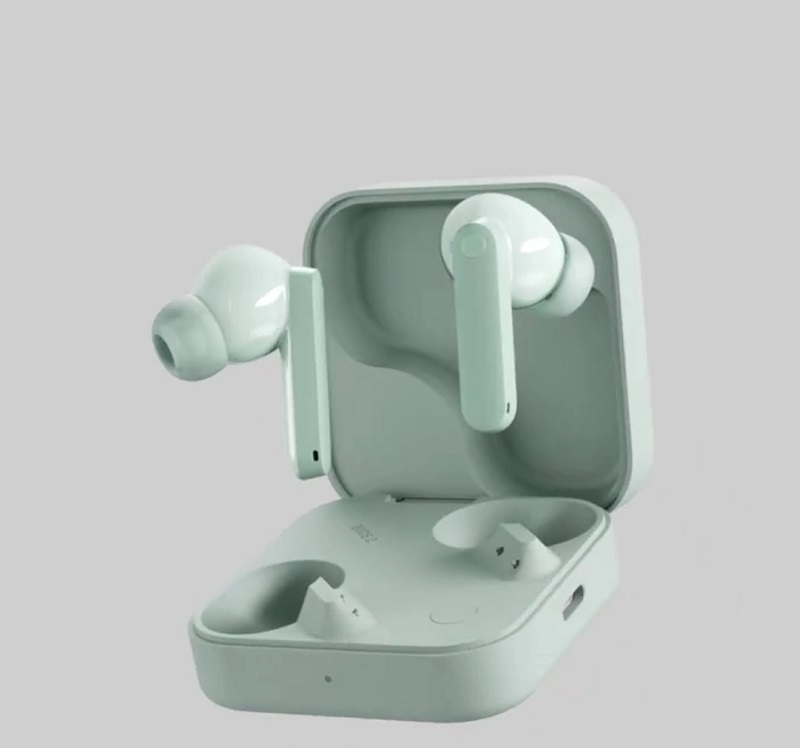 Estuche de auriculares CMF Buds 2 con regulador translúcido