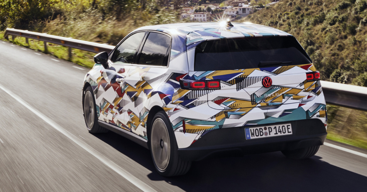 Volkswagen ID. Polo en ruta de prueba
