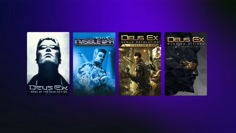Juegos del Paquete de Deus Ex