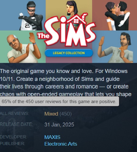 Una imagen de Los Sims 1 Una imagen de Los Sims 1