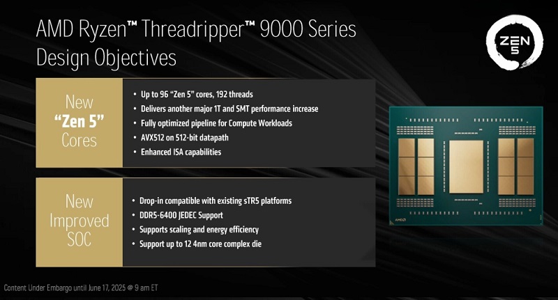 Procesadores Ryzen Threadripper PRO 9000 Procesadores Ryzen Threadripper PRO 9000