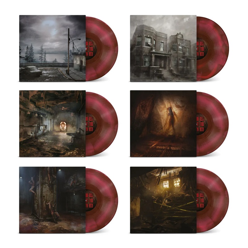 Portada del conjunto de vinilos Silent Hill 2 Limited Edition Deluxe X6LP Boxset Portada del conjunto de vinilos Silent Hill 2 Limited Edition Deluxe X6LP Boxset