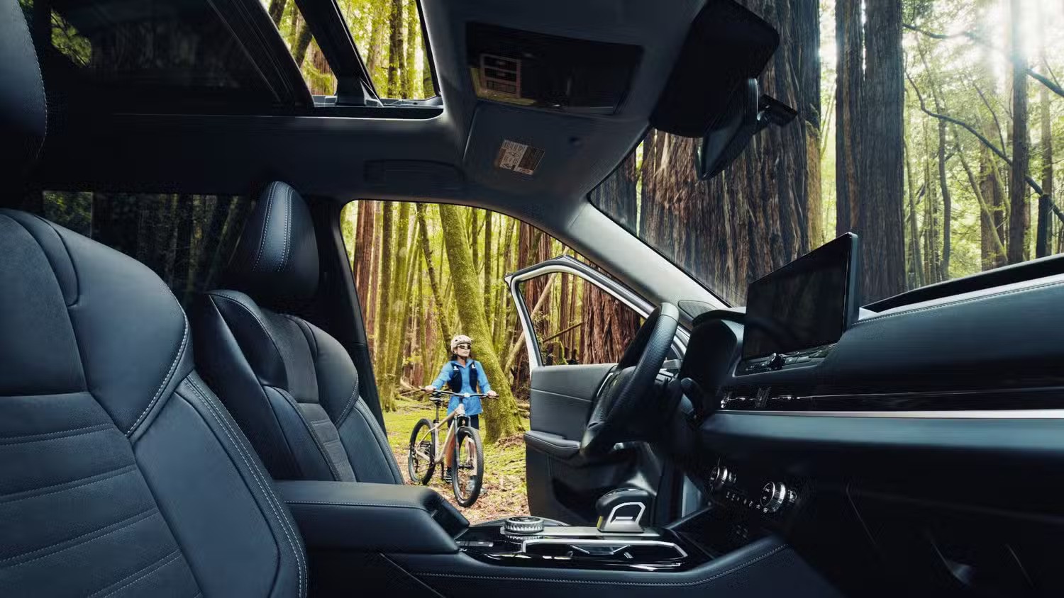 Interior del Mitsubishi Outlander 2025 Trail Edition Interior del Mitsubishi Outlander 2025 Trail Edition