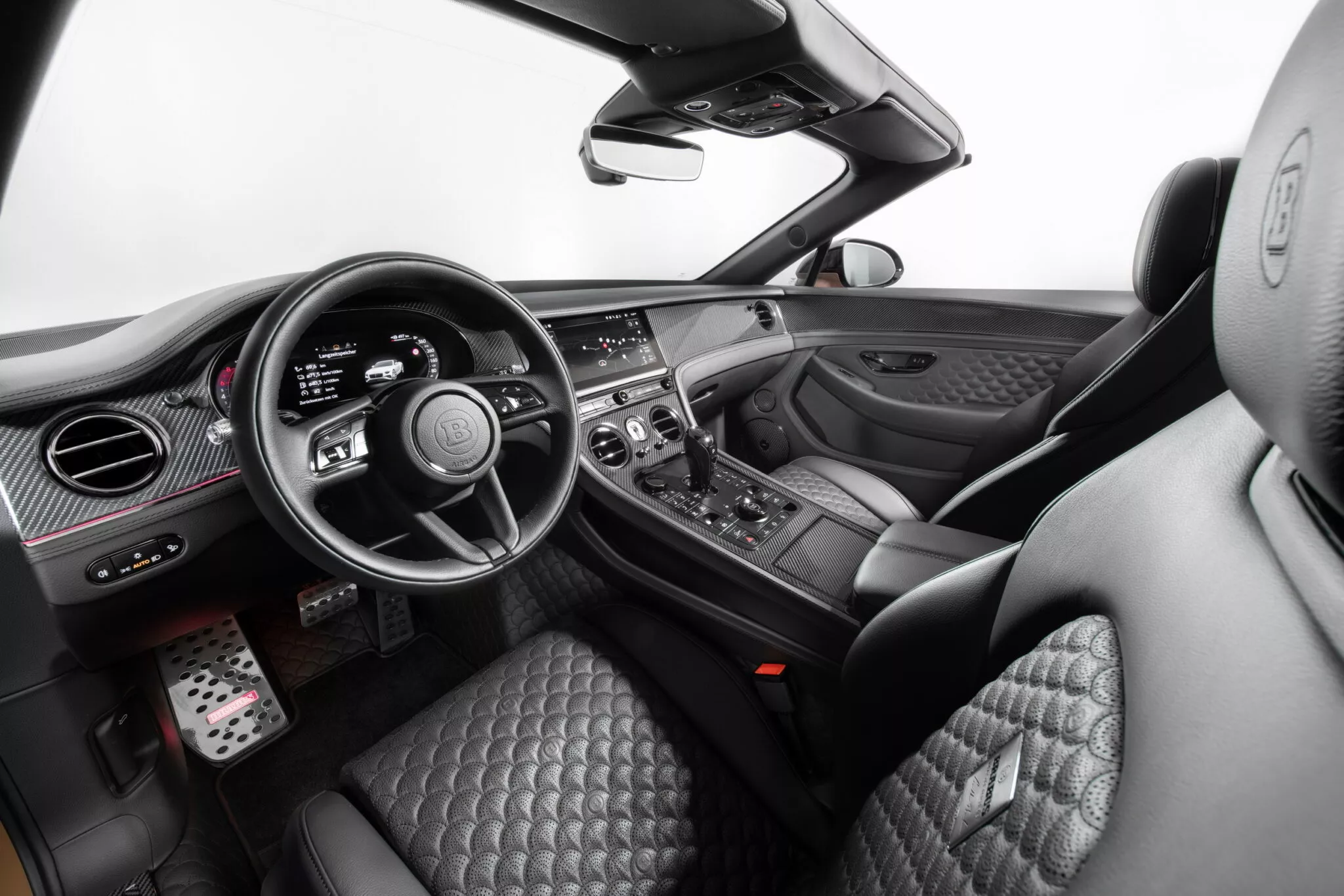 Detalles del interior del Brabus 900 GTC