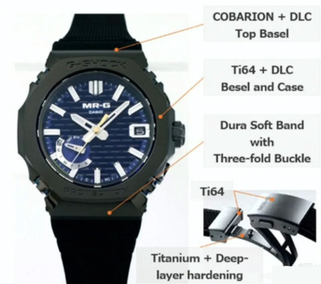 Casio MRG-B2100R-1 Esfera Azul Oscuro