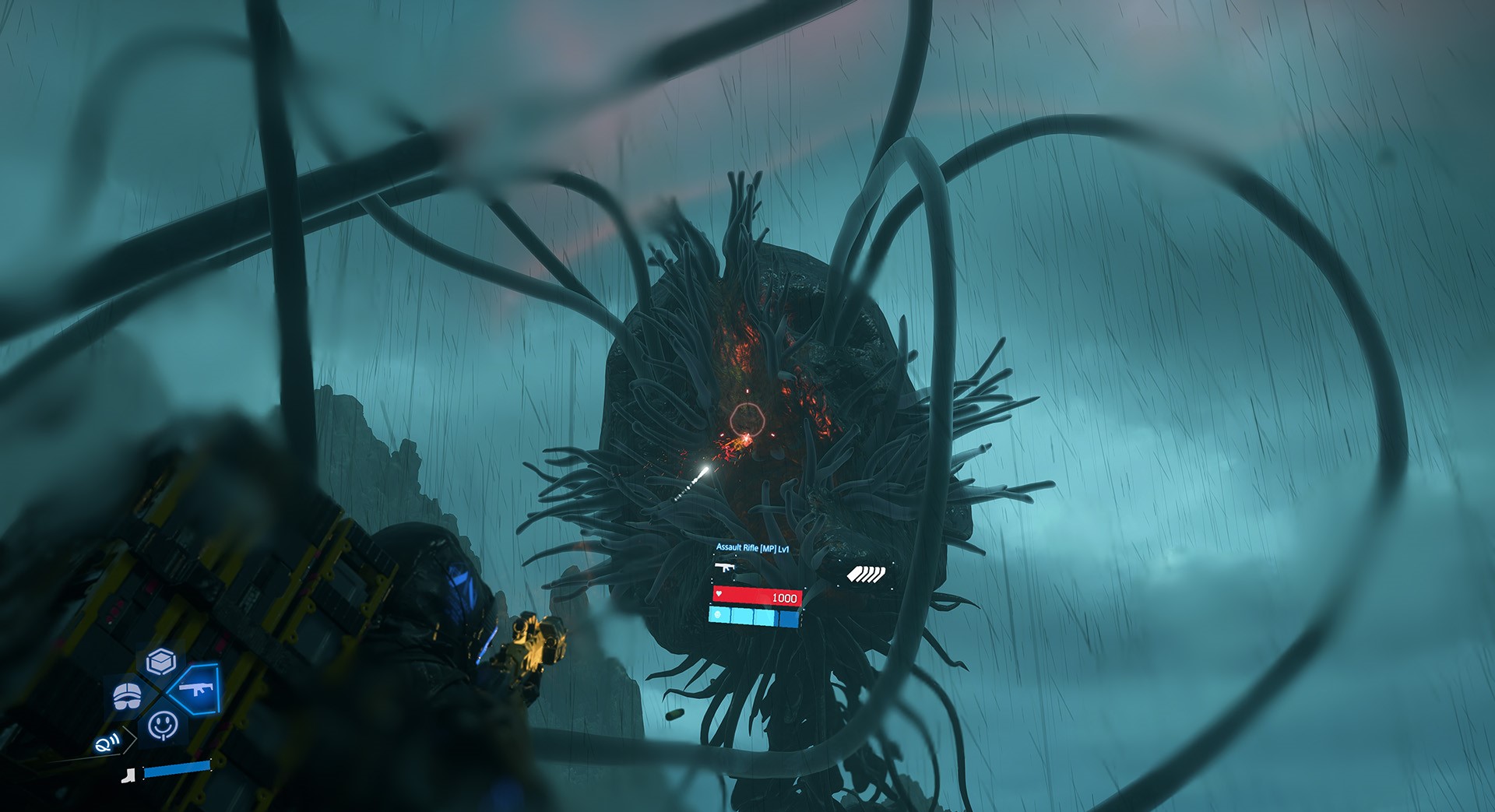 Batalla épica contra un jefe en Death Stranding 2