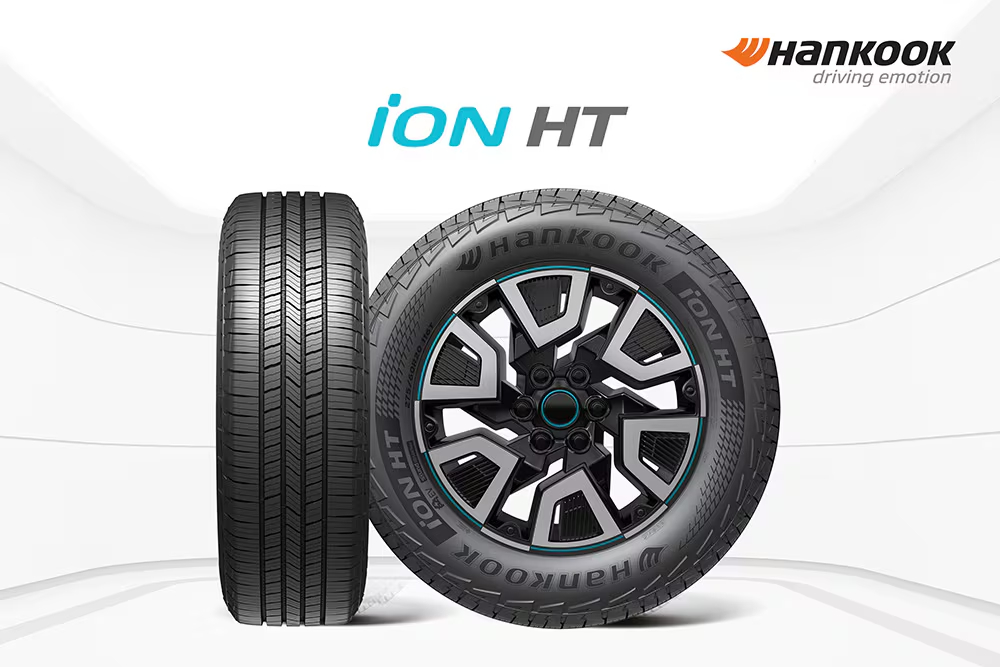 Imagen de marketing de neumáticos Hankook iON HT