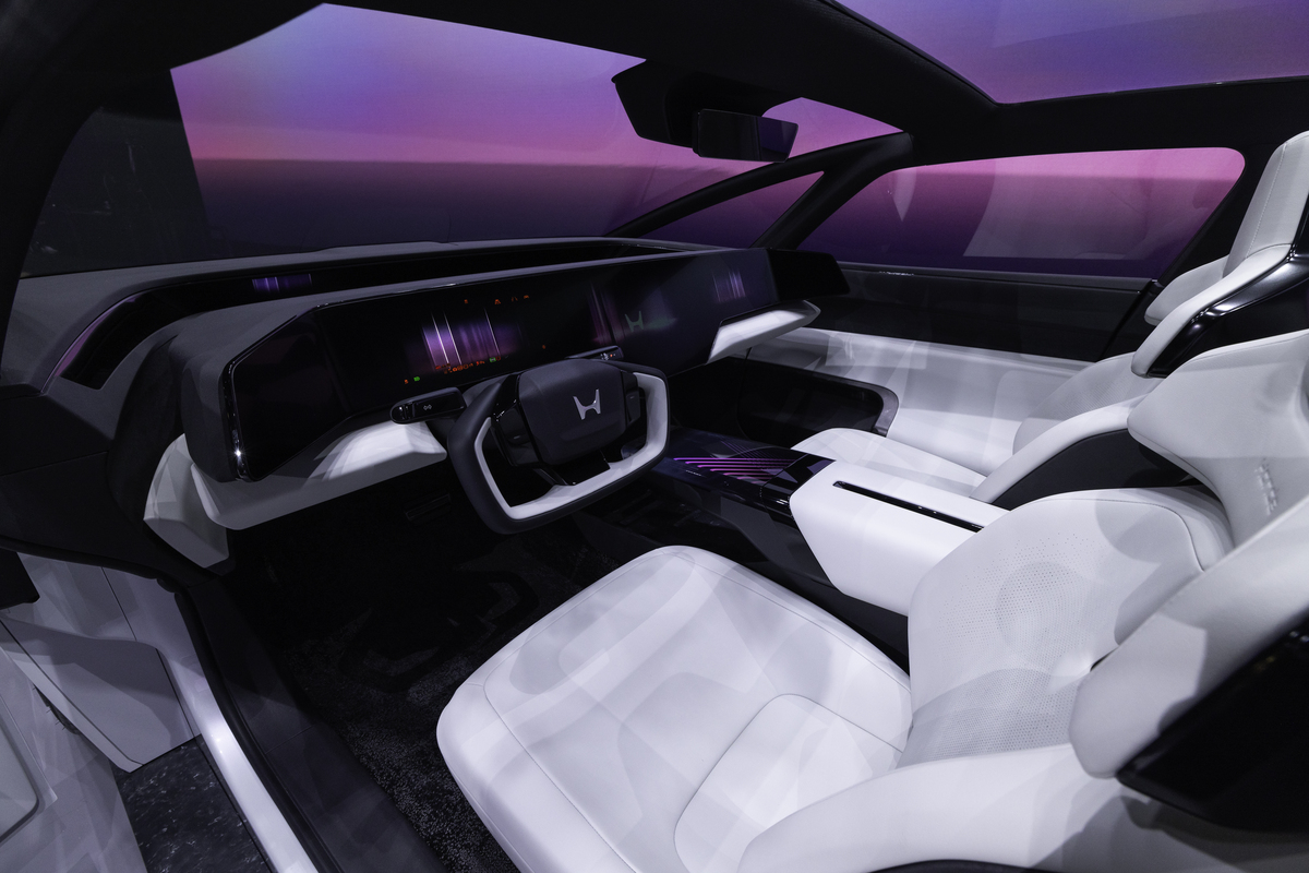 Interior del prototipo Honda 0 Berlina