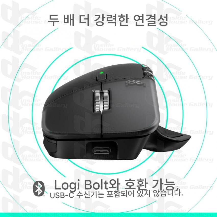 Renderizado del mouse Logitech MX Master 4