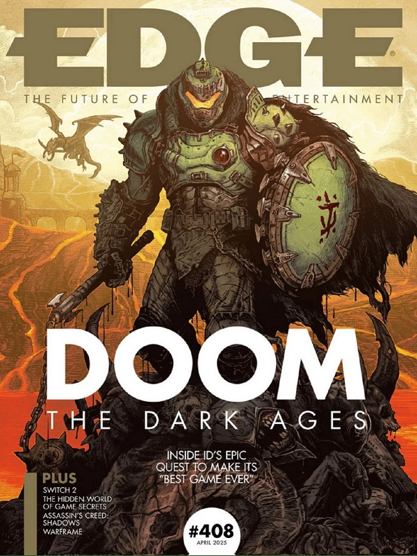 La portada del nuevo número de Edge La portada del nuevo número de la revista Edge