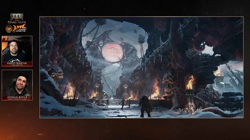 Arte conceptual del complemento de DOOM: Los Edades Oscuras
