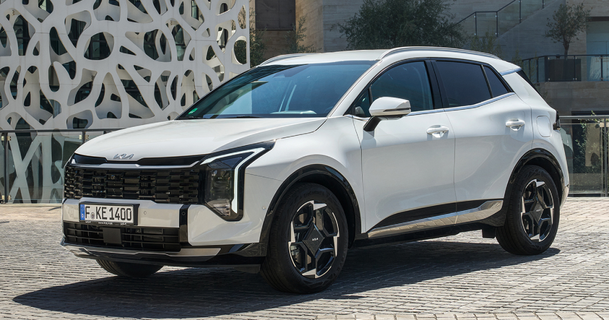 Una foto del Kia Sportage actualizado Una foto del Kia Sportage actualizado