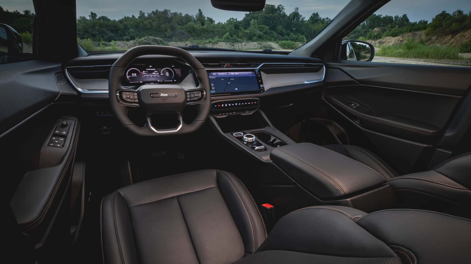Interior del nuevo Jeep Cherokee 2026 Interior del nuevo Jeep Cherokee 2026