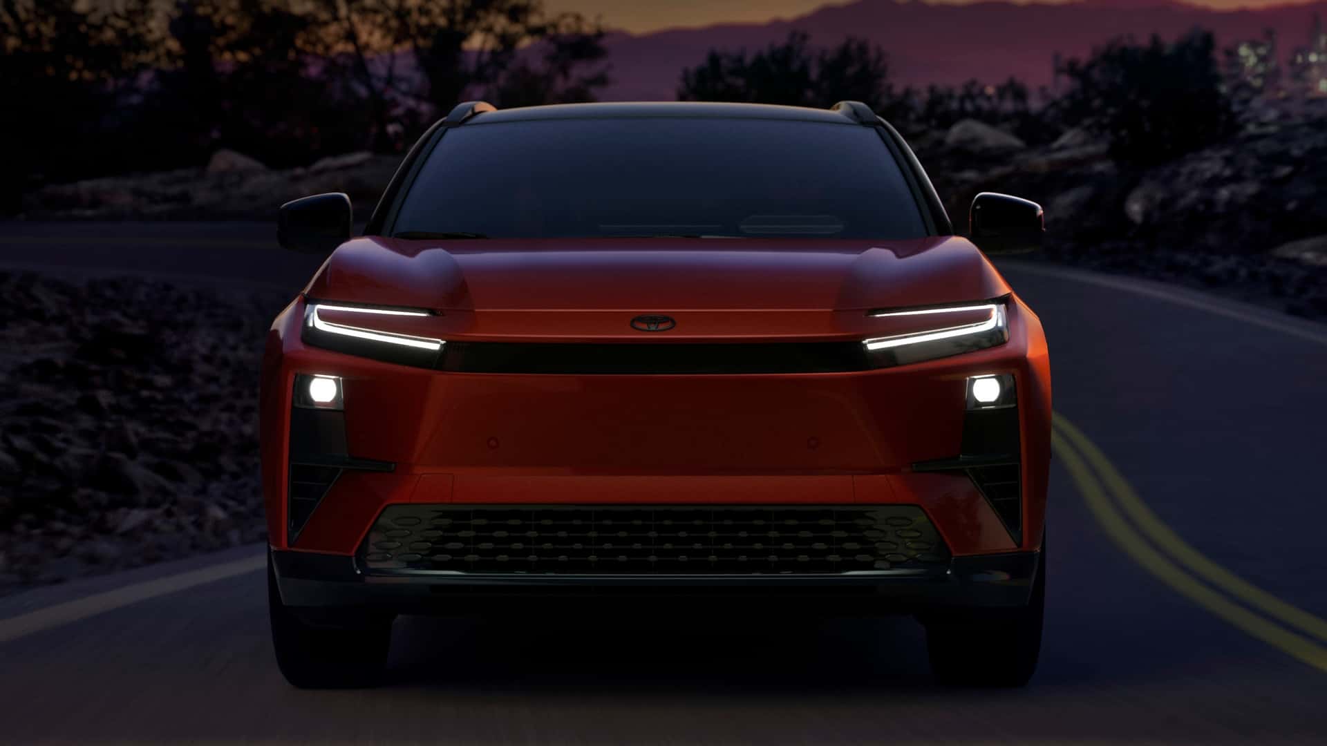 Toyota C-HR EV - exterior Toyota C-HR EV - exterior