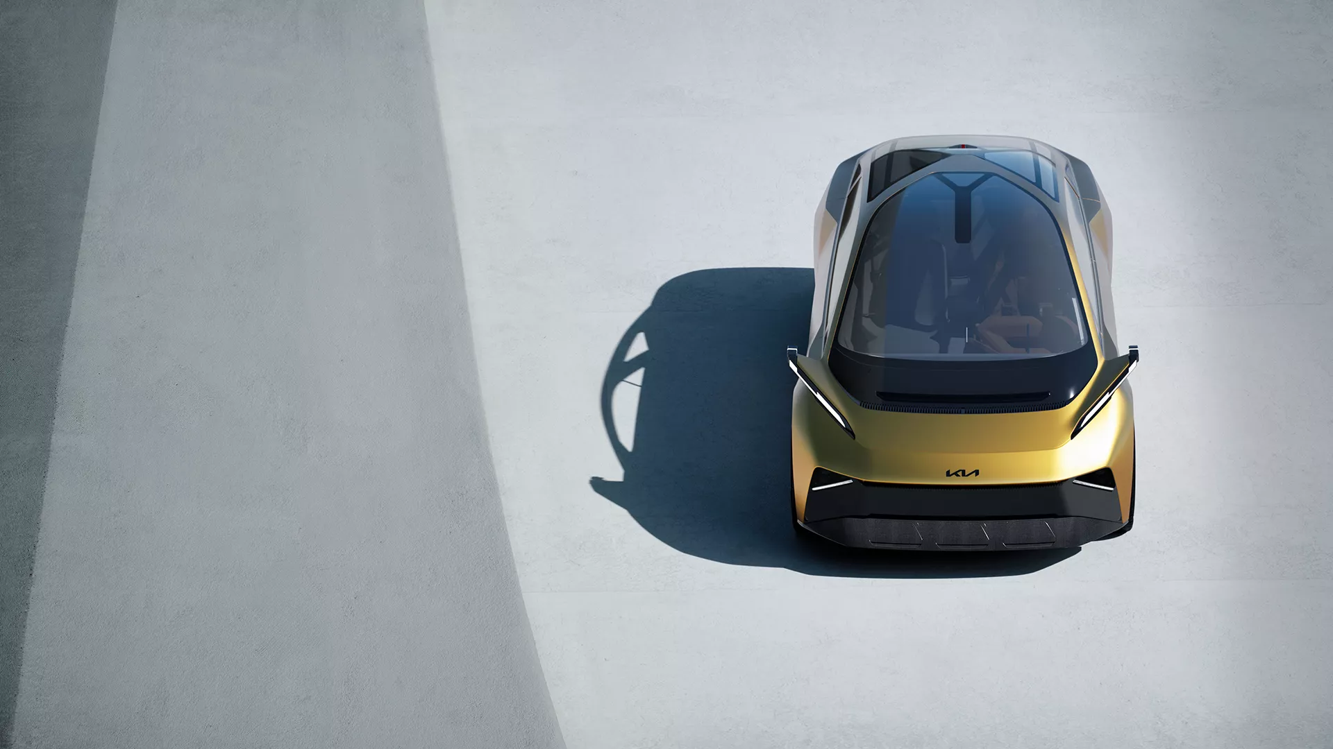 Vista frontal del concepto Kia Vision Meta Turismo