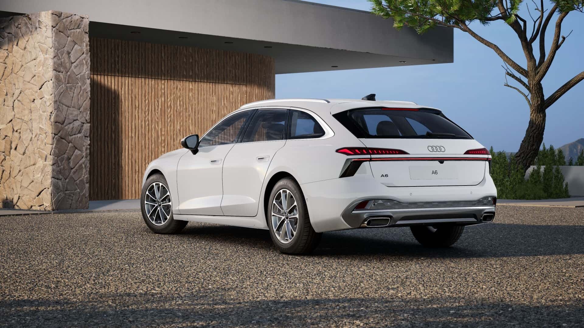 Diseño del Audi A6 Avant 2025 en la configuración base