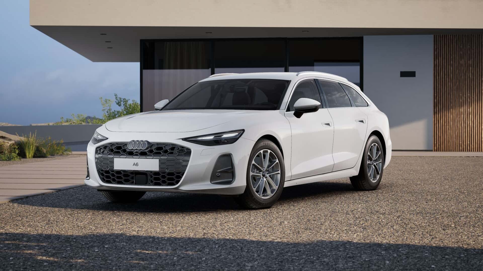 Diseño del Audi A6 Avant 2025 en la configuración base