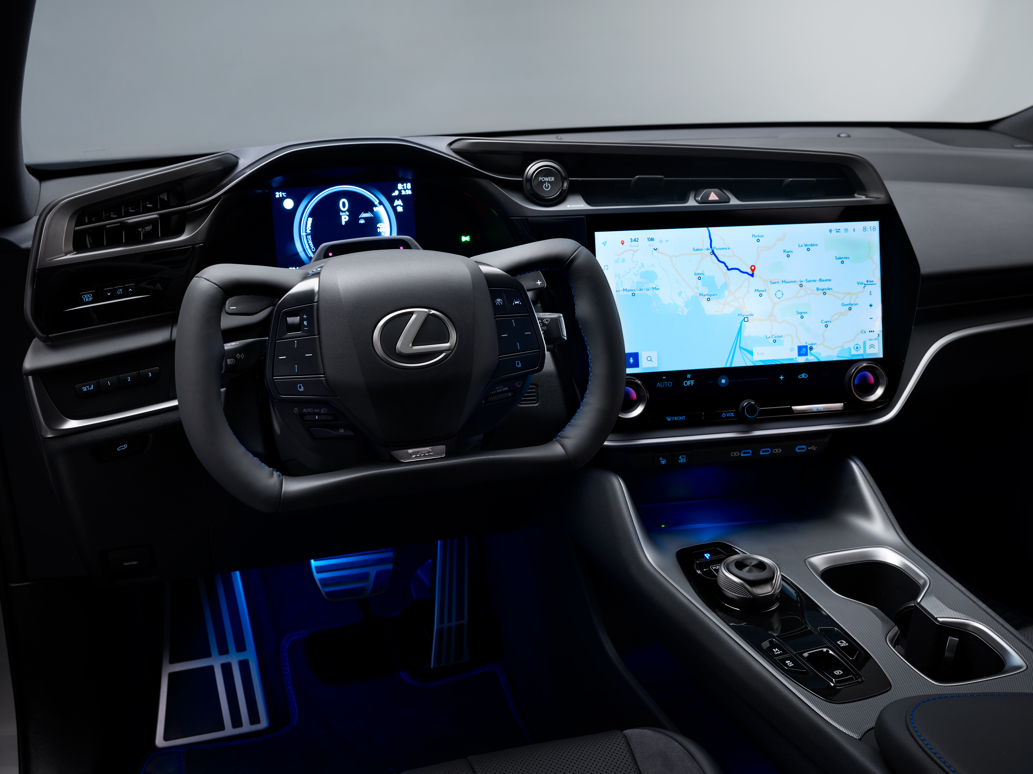 El renovado interior del Lexus RZ 2025 - imagen 2