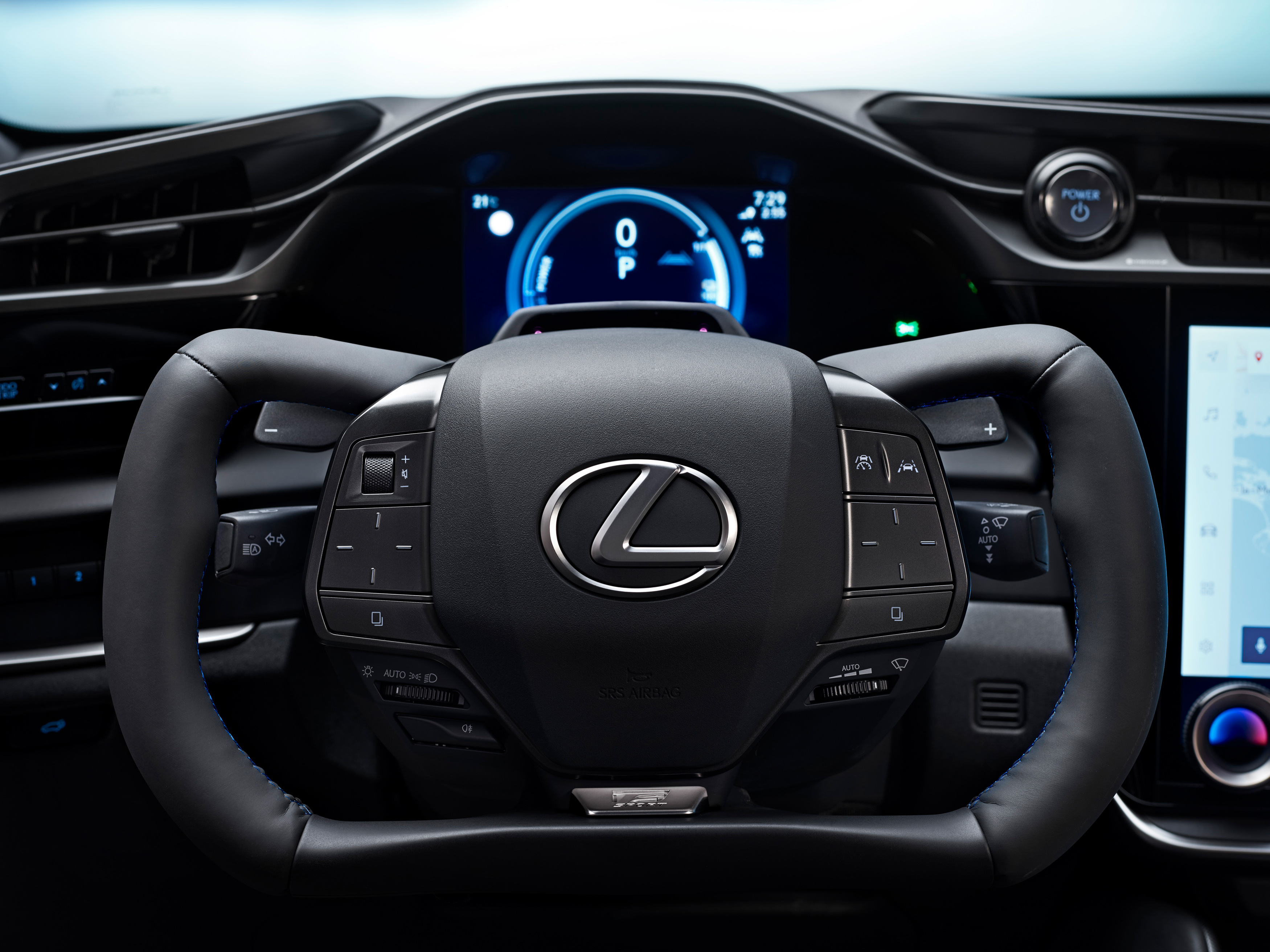 El renovado interior del Lexus RZ 2025 - imagen 3