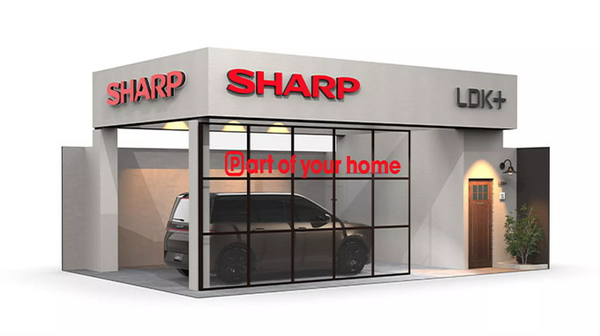 Sistema multimedia del Sharp LDK+ Sistema multimedia del Sharp LDK+