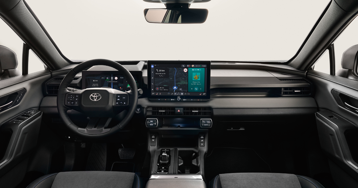 Interior del nuevo Toyota RAV4 Interior del nuevo Toyota RAV4