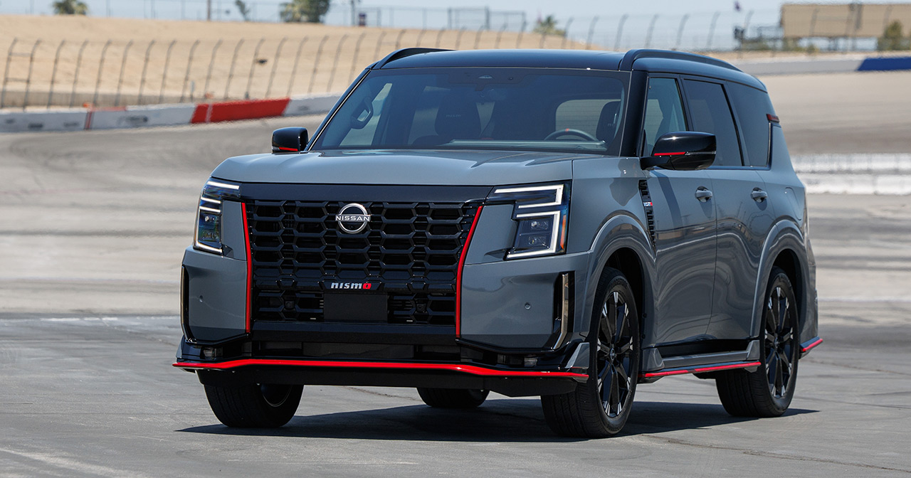 Nissan Armada NISMO 2026 - vista frontal Nissan Armada NISMO 2026 - vista frontal
