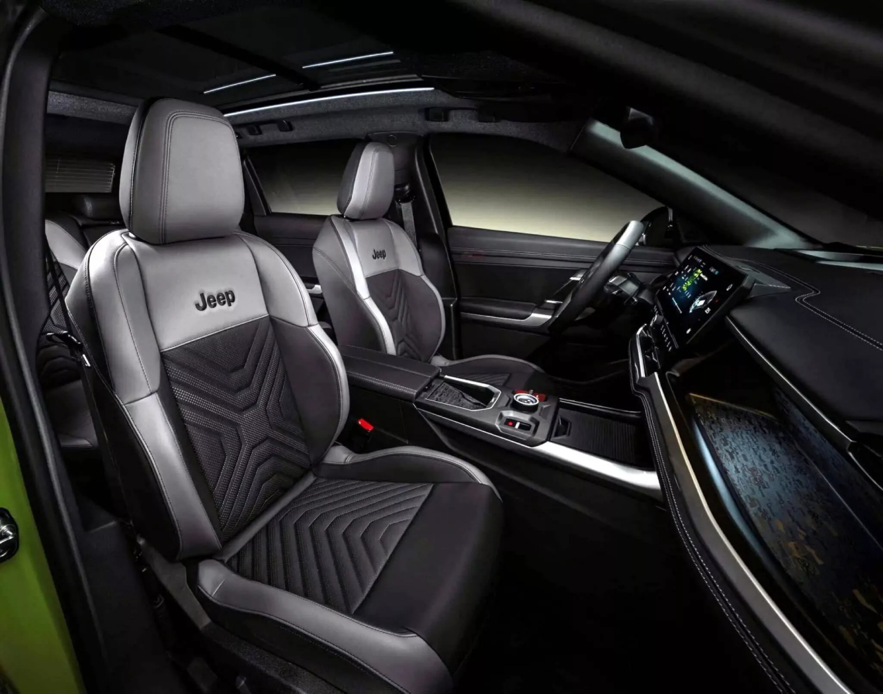 Interior del nuevo Jeep Compass Interior del nuevo Jeep Compass