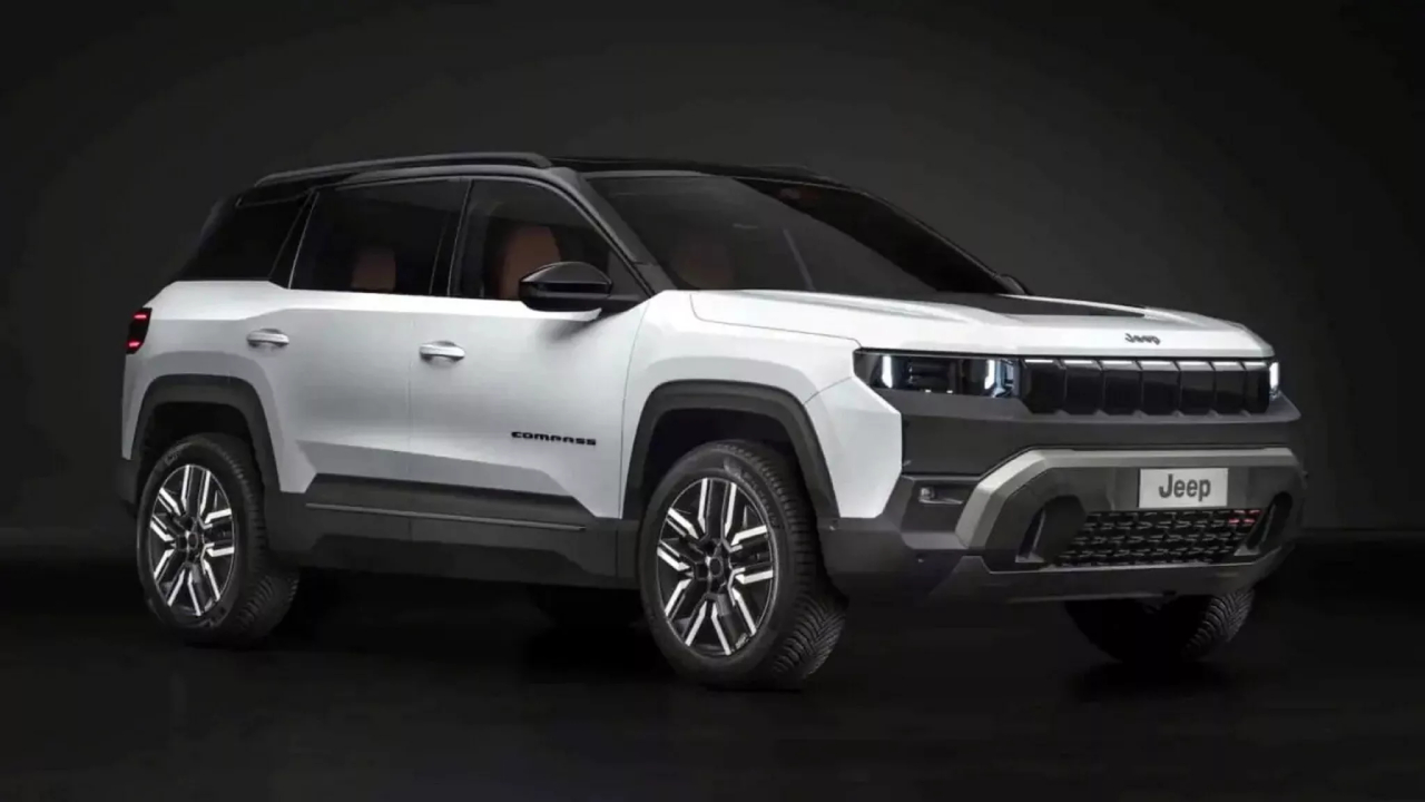 Panel frontal del nuevo Jeep Compass Panel frontal del nuevo Jeep Compass