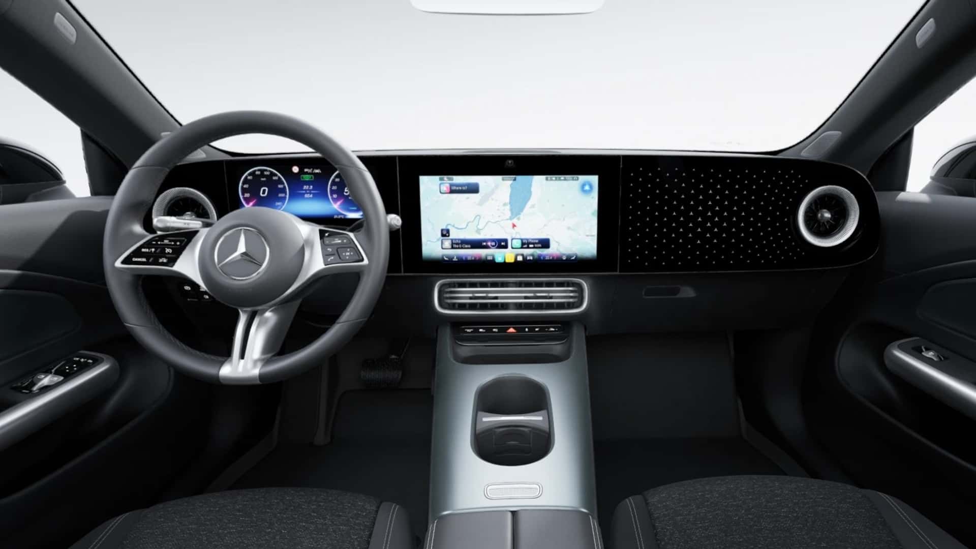 Interior del nuevo Mercedes-Benz CLA Interior del nuevo Mercedes-Benz CLA