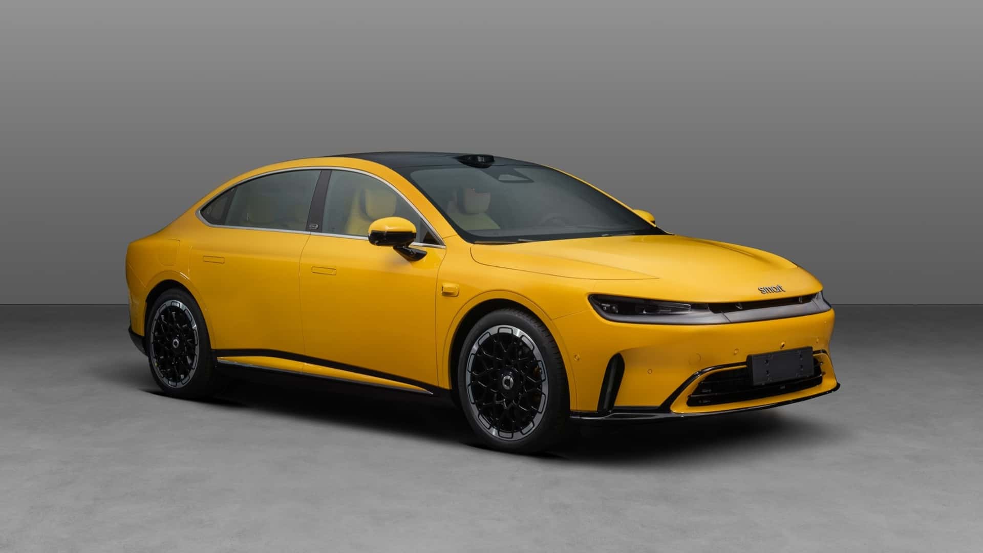 Vista del parachoques delantero del Smart #6