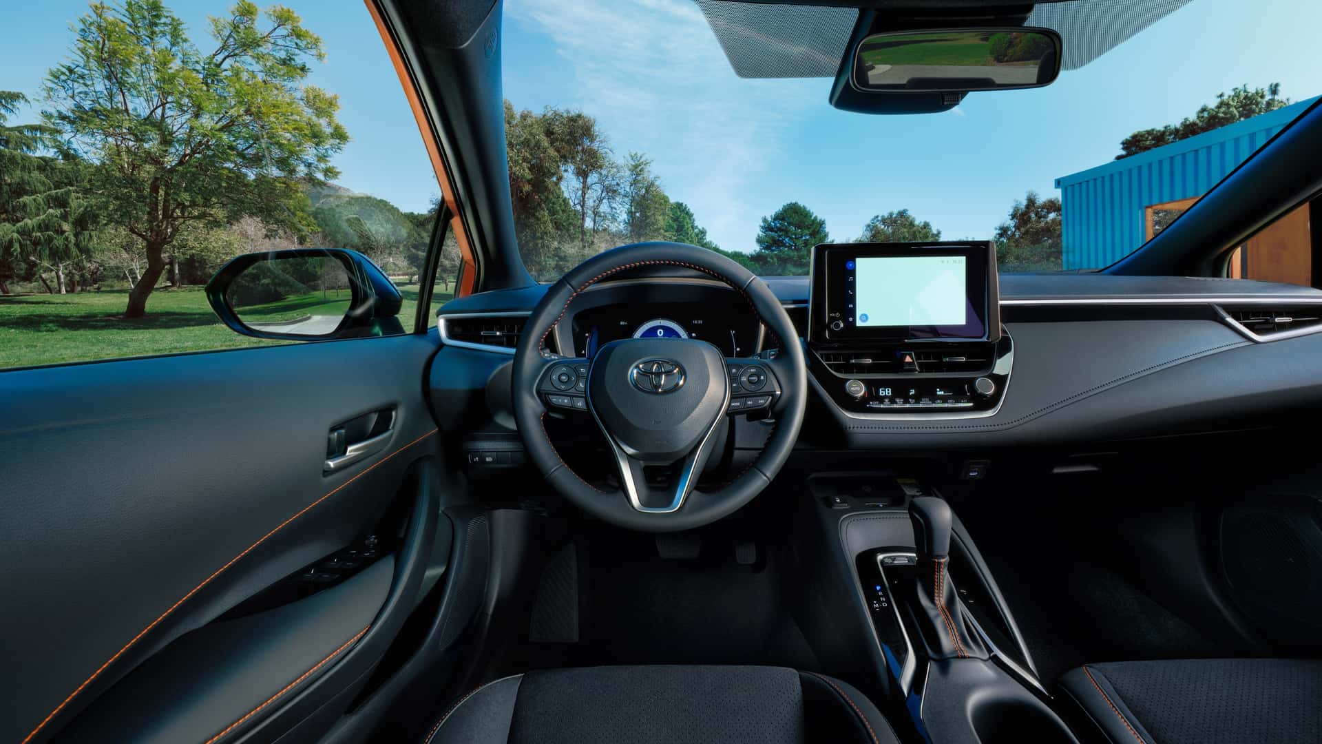 Asientos deportivos de la Edición FX del Toyota Corolla Hatchback Asientos deportivos de la Edición FX del Toyota Corolla Hatchback