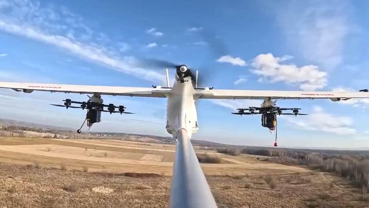 Evolución de los UAV: El dron de reconocimiento ucraniano Dovbush T10 ahora puede transportar seis drones FPV (vídeo) Evolución de los UAV: El dron de reconocimiento ucraniano Dovbush T10 ahora puede transportar seis drones FPV (vídeo)