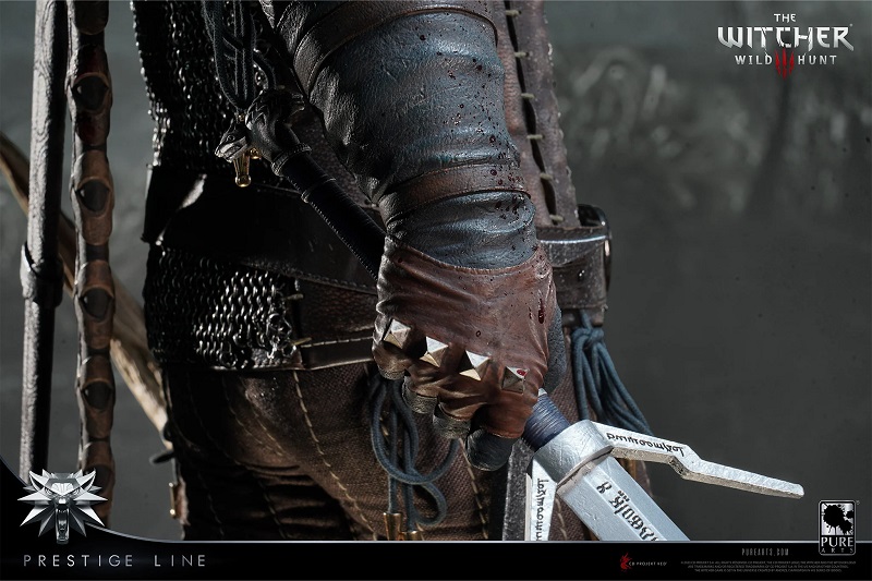 Una figura de Ciri de The Witcher Una figura de Ciri de The Witcher