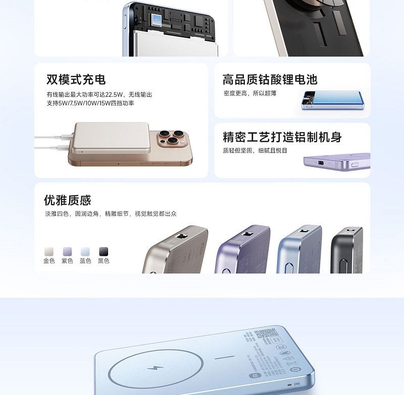 El diseño ultra delgado de la nueva batería de Xiaomi El diseño ultra delgado de la nueva batería de Xiaomi