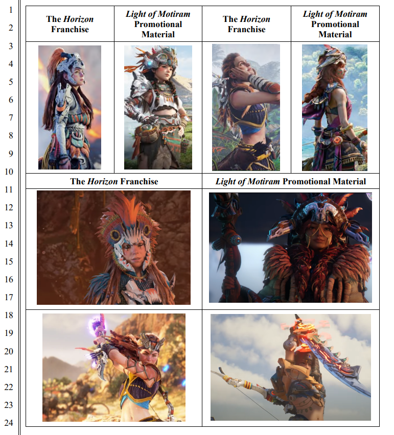 Personajes de Light of Motiram Personajes de Light of Motiram