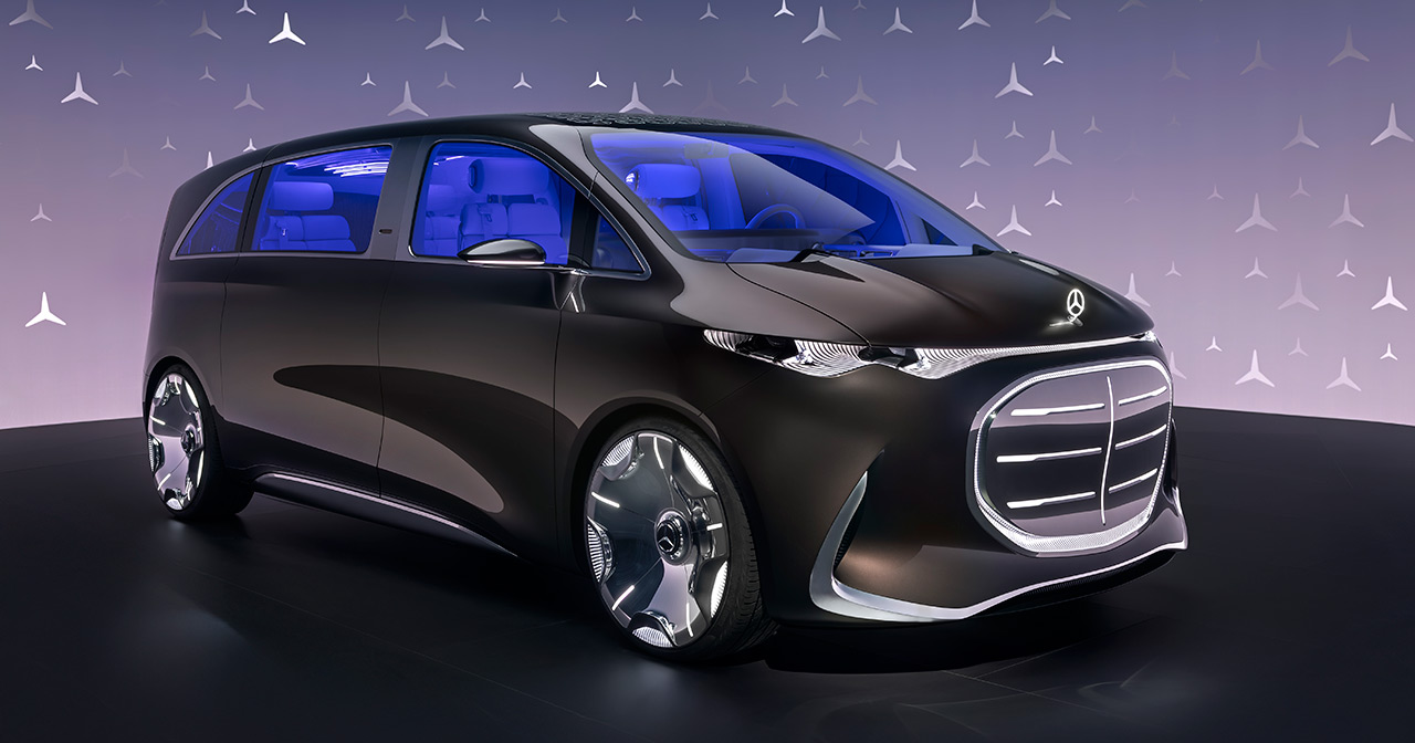 Concepto Mercedes Vision V Concept vista frontal Concepto Mercedes Vision V Concept vista frontal